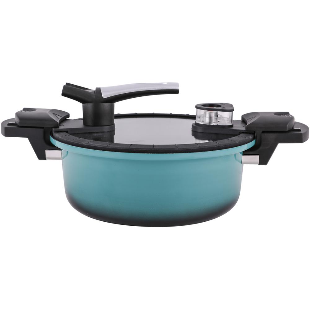 [710744] Autocuiseur Inox Bleu Kasa 3L