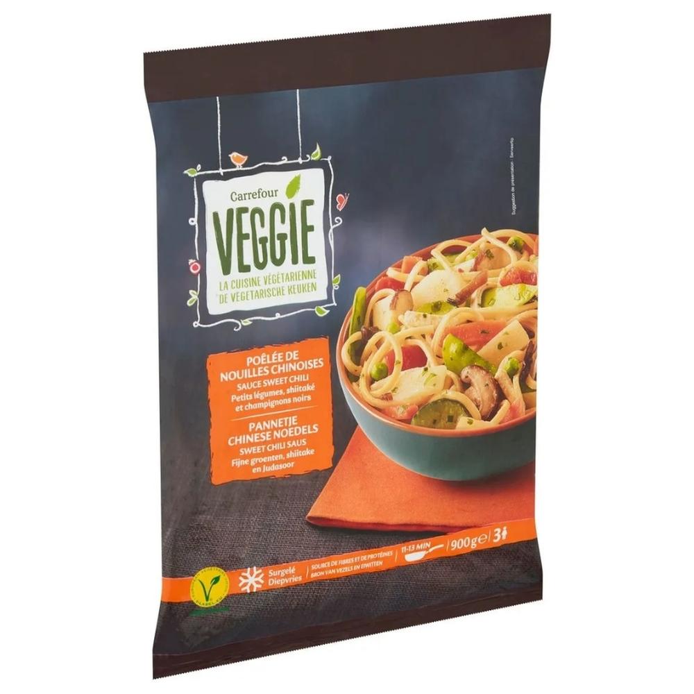 [700040] Nouilles Chinoises Sweet Chili Carrefour Veggie 900 g