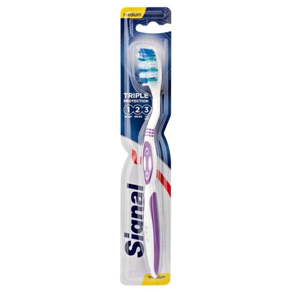 [697287] Brosse à Dents Triple Action Signal 1 Pièce