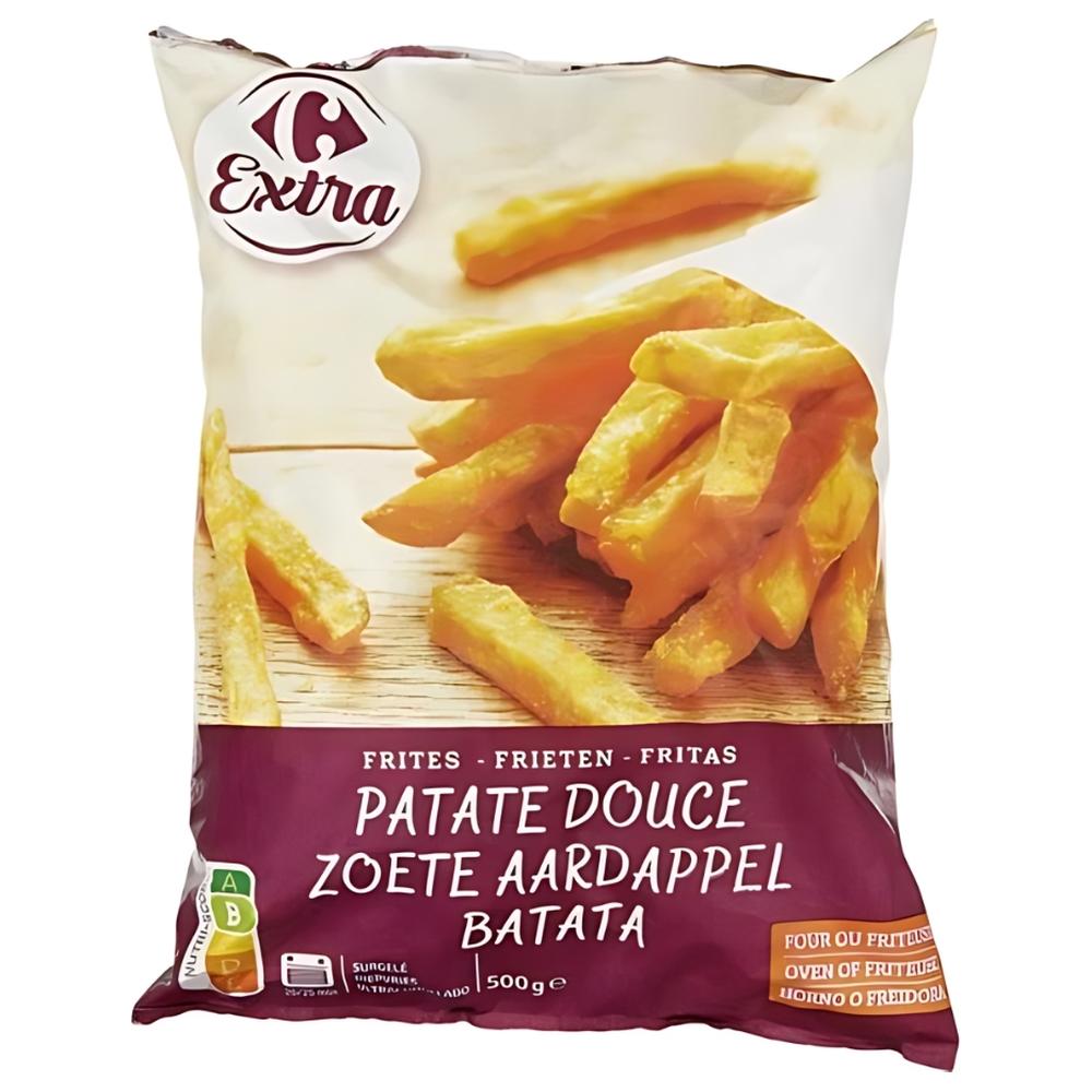 [707080] Frites de Patate Douce Carrefour Extra 500 g