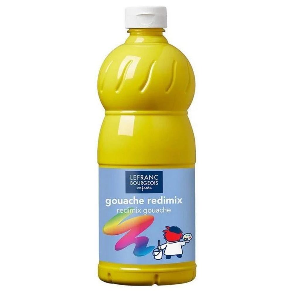 Peinture Gouache Liquide Jaune Lefranc Bourgeois 1L