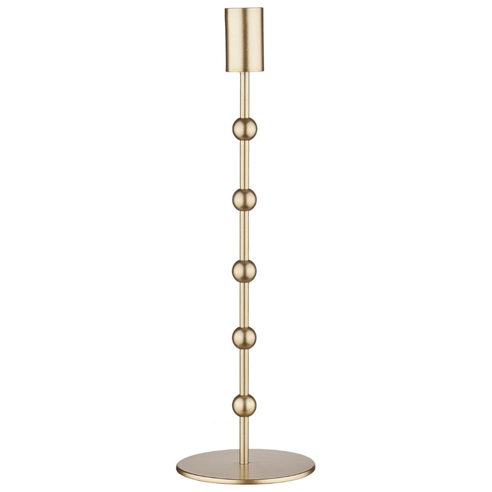 Bougeoir Doré en Métal Kasa 30 cm