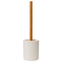 Brosse de Toilette Bambou Beige Gravé PVC Kasa