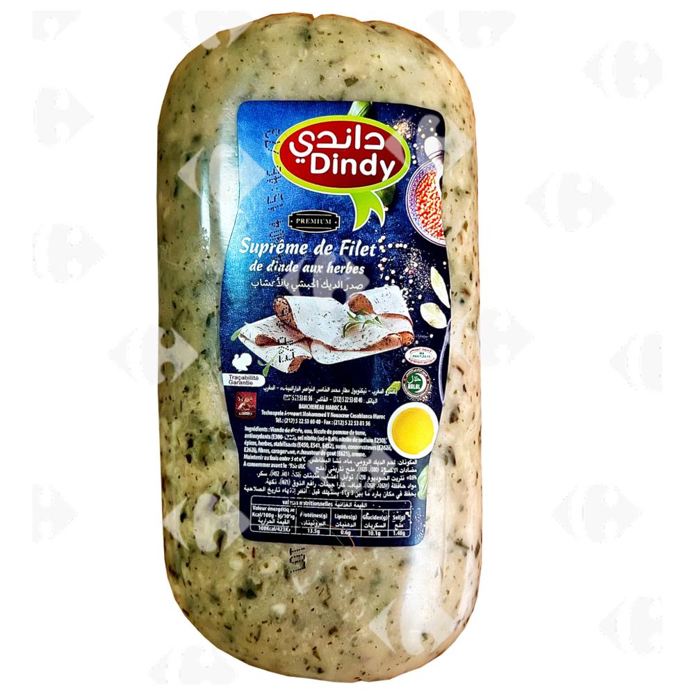 [54305] Filet de Dinde Suprême aux Herbes - Charcuterie - Dindy 100g