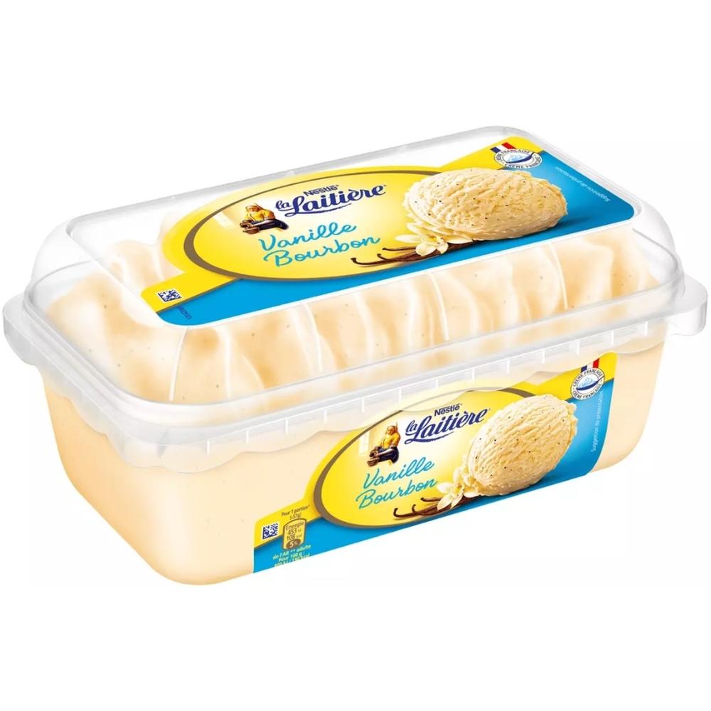 [645891] Crème Glacée Vanille en Bac La Laitière 900ml
