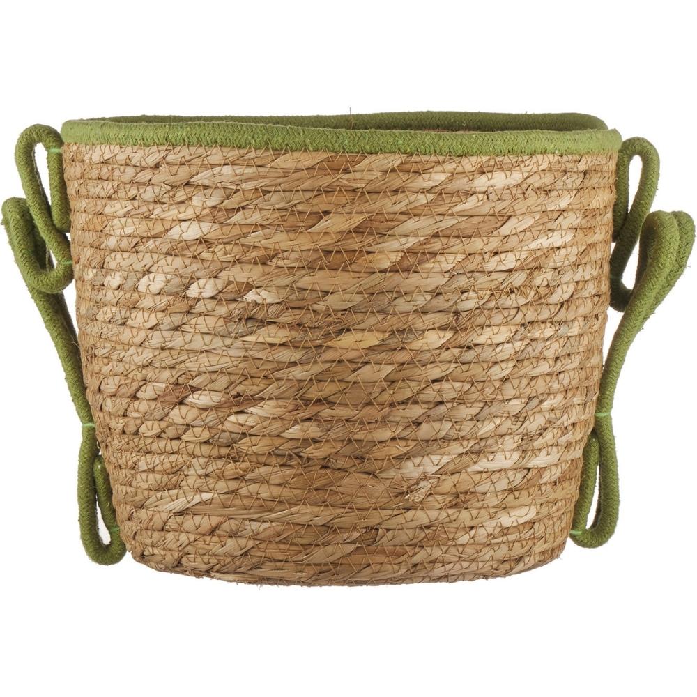 [721972] Panier avec Anses Colorées Petite Kasa 45 x 30 x 24 cm