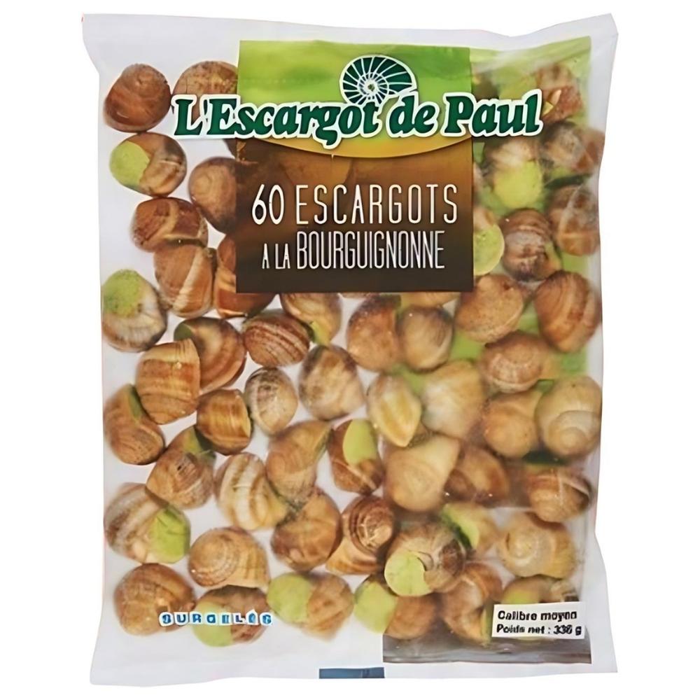 [640199] Escargots à La Bourguignonne L'Escargot de Paul 336g 60 pièces