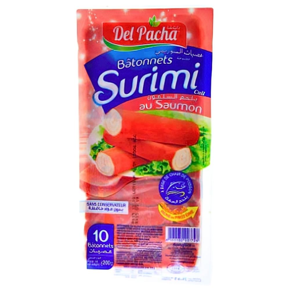 [388775] Bâtonnets Surimi Saumon Delpacha 200g.