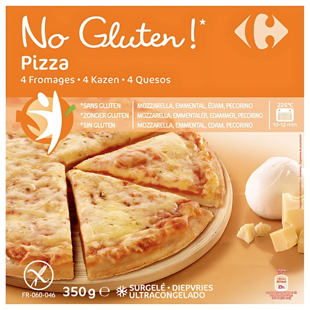 [634494] Pizza 4 Fromages Sans Gluten Carrefour 350g