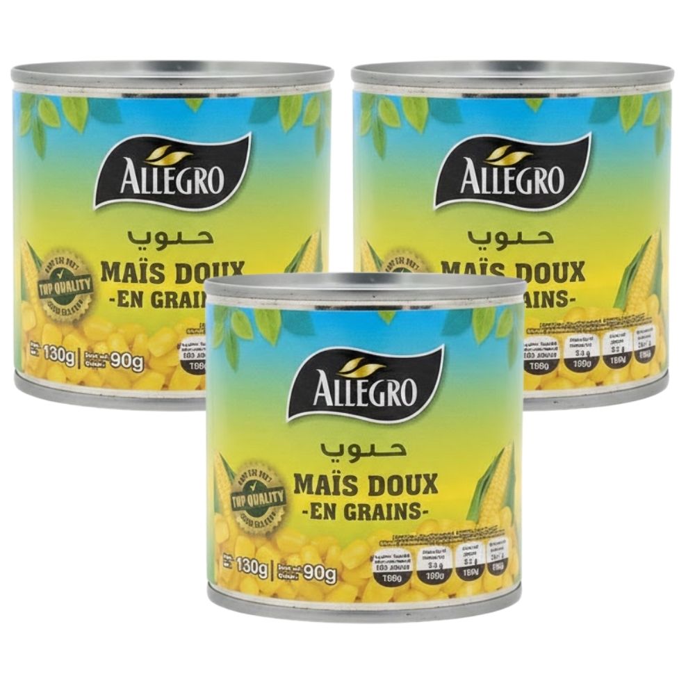 Tripack Maïs Allegro 3 piéces 130g