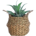 Pot Herbe Marine Plante Artificielle Kasa 17cm