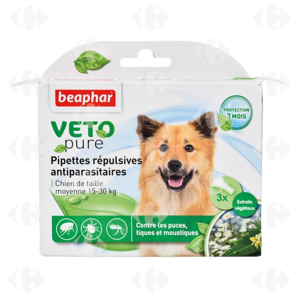 Pipettes Répulsives pour Chiens 15-30kg Beaphar