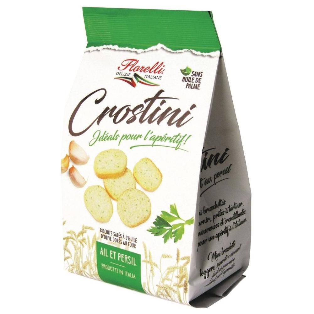 [731787] Crackers Ail et Persil Crostini 100g