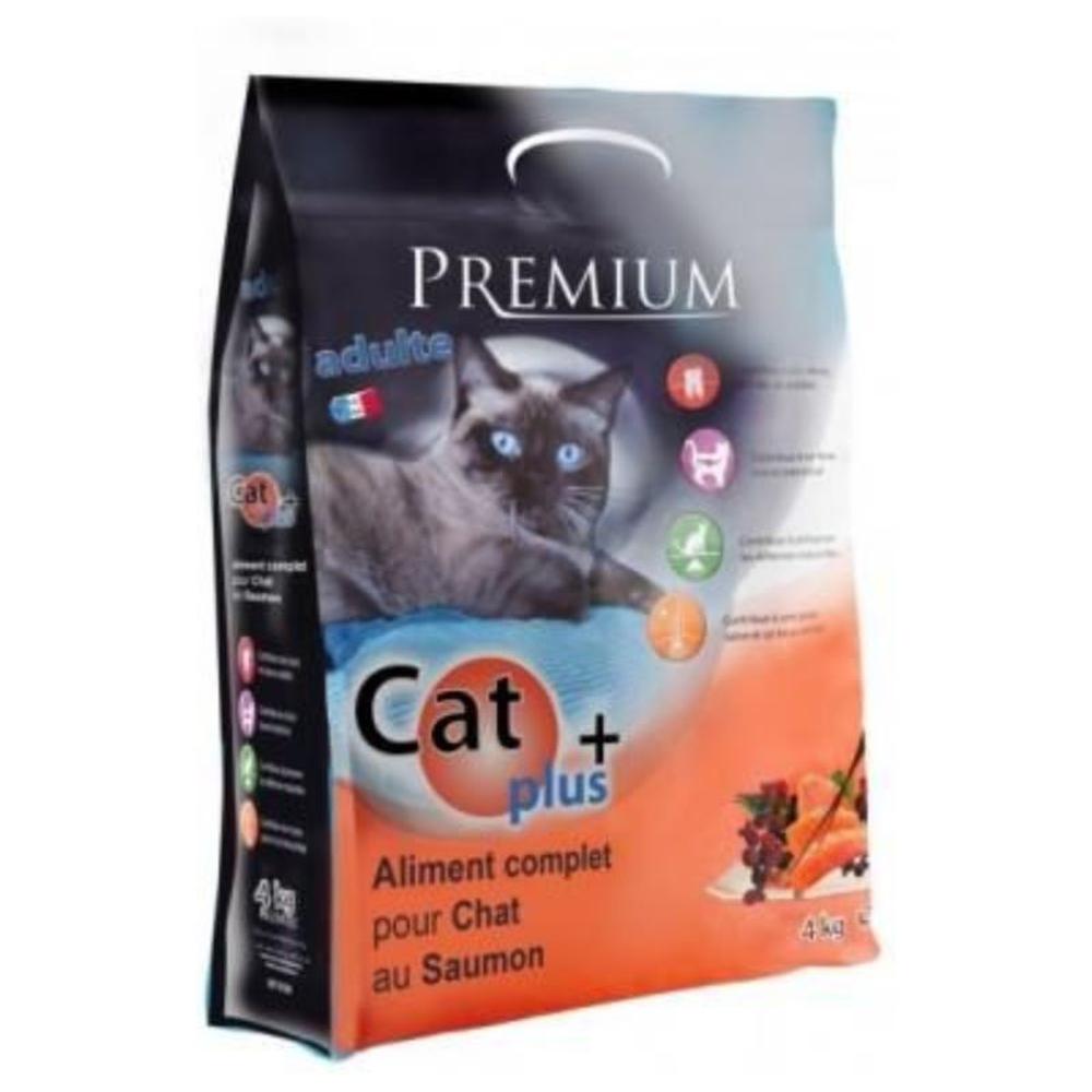 Croquettes pour Chat au Saumon Cat Plus 4kg