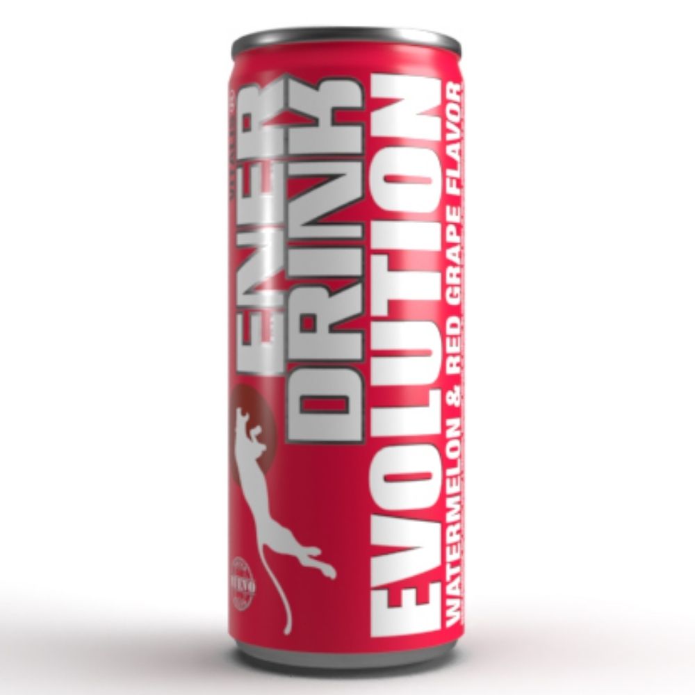 Boisson Énergisante Evolution Pastèque Rouge 250ml