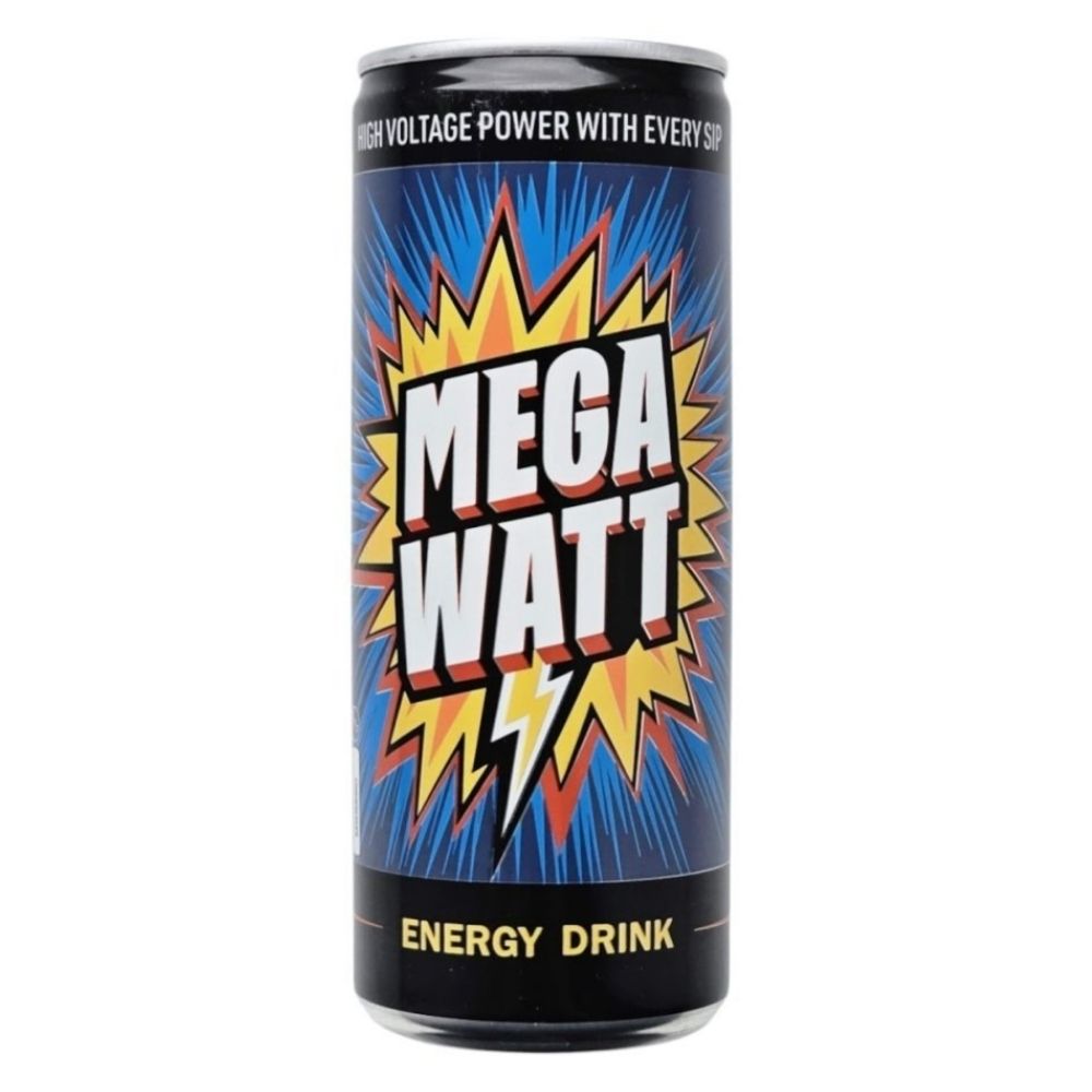 Boisson Énergisante Mega Watt 250ml