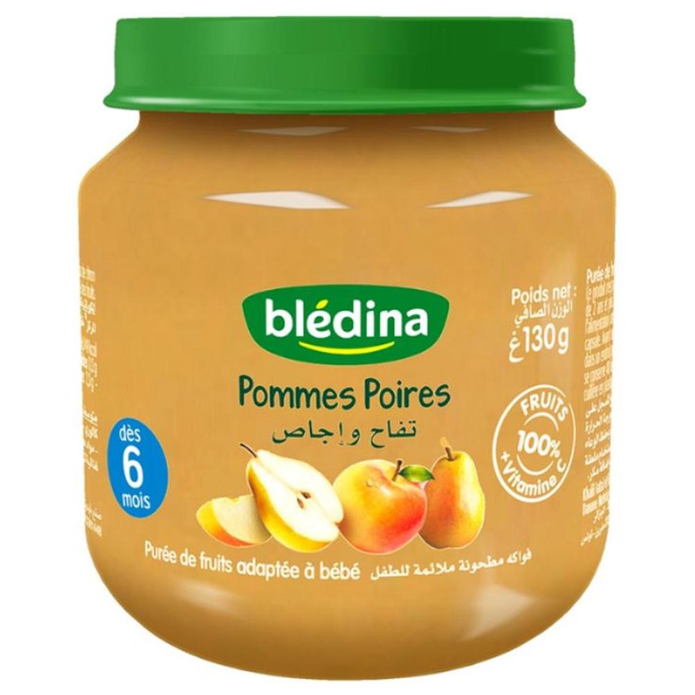 [720945] Compote Pommes Poires Blédina 130g