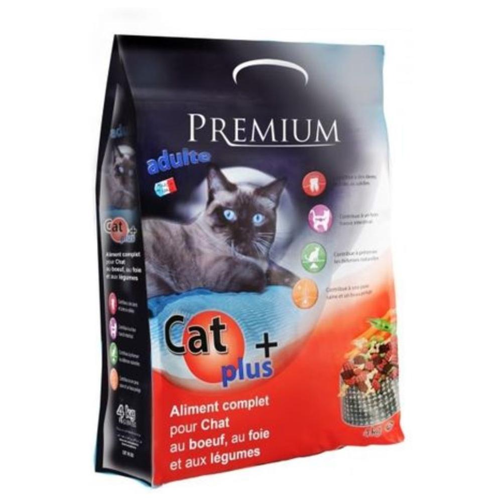 [519249] Croquettes pour Chat au Bœuf Cat Plus 4kg