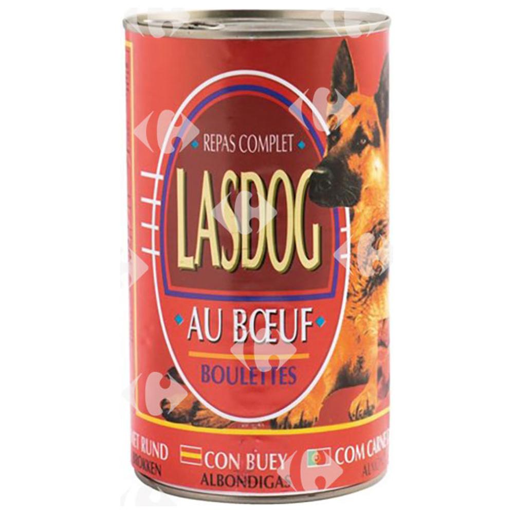 Boulettes pour Chien au Bœuf Lasdog 1200g