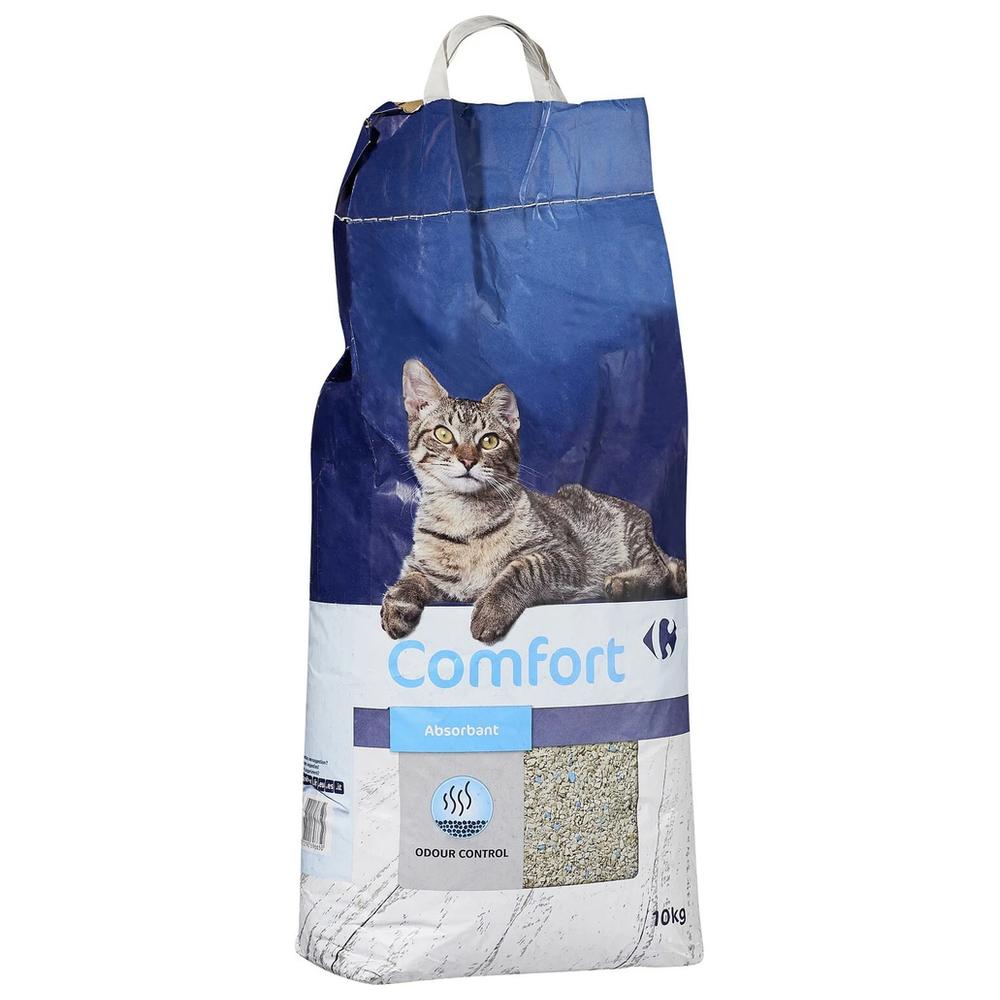 Litière pour Chat Minérale Carrefour 10kg