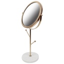 Miroir à Poser Doré Kasa 18x35 cm