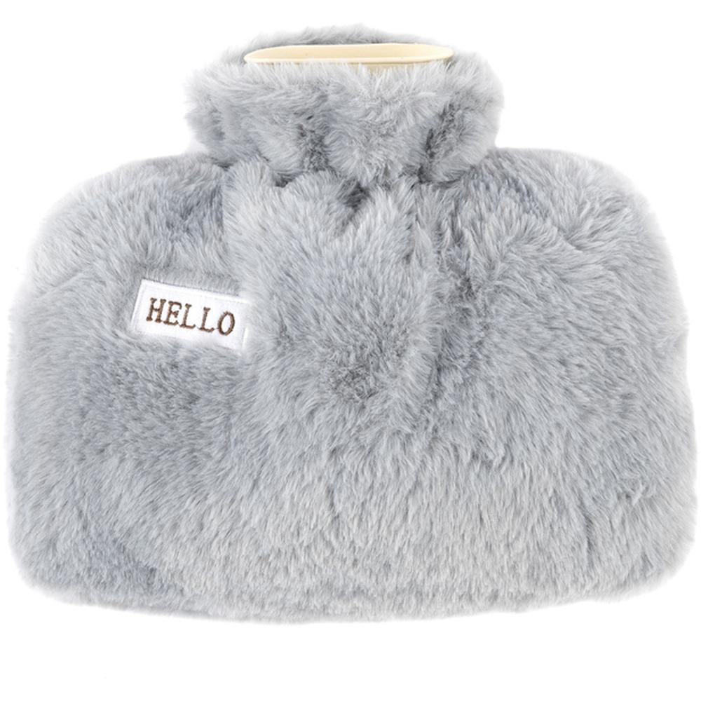 [711467] Bouillotte Mains Chaudes avec Housse Kasa 1L