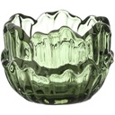 Photophore en Verre Vert Kasa