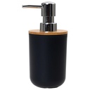 Distributeur de Savon en Bambou Noir Kasa 300ml