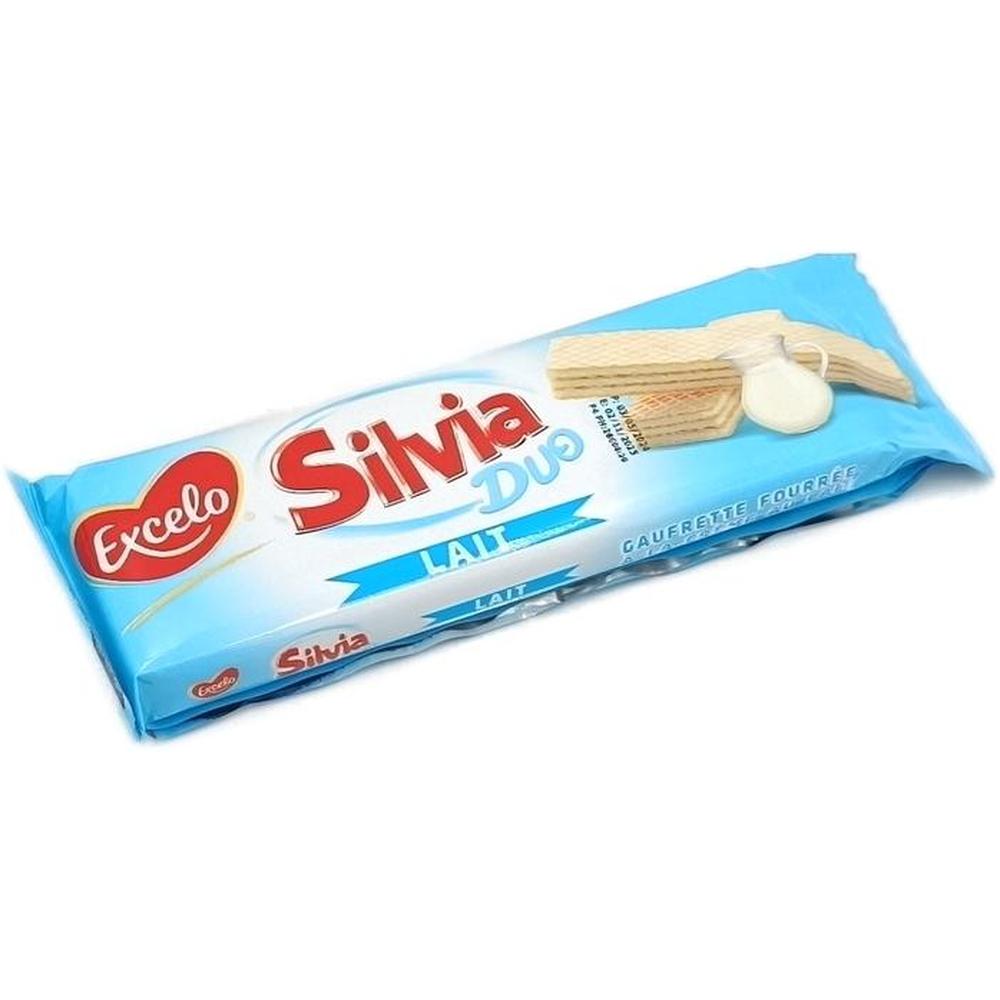 [227307] Gaufrette Extra Plus au Lait Silvia 32g