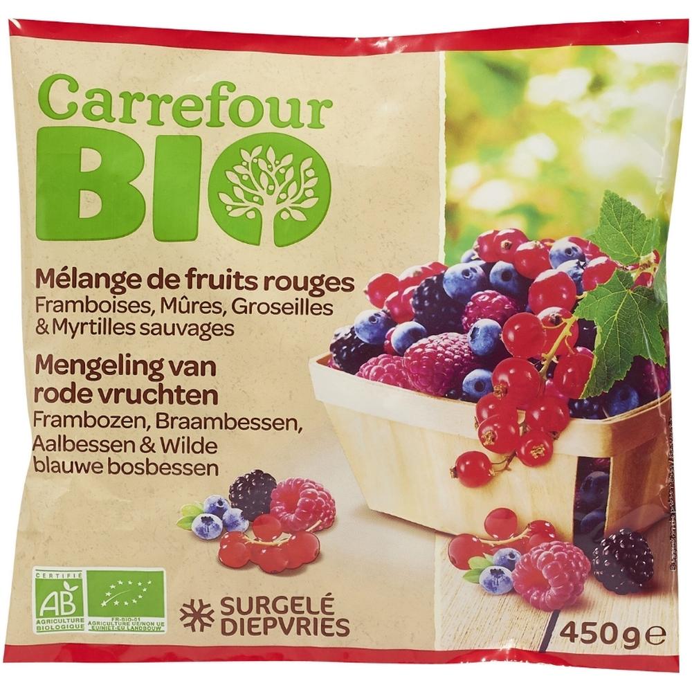 [657658] Mix Fruits Rouges Carrefour Bio 450g