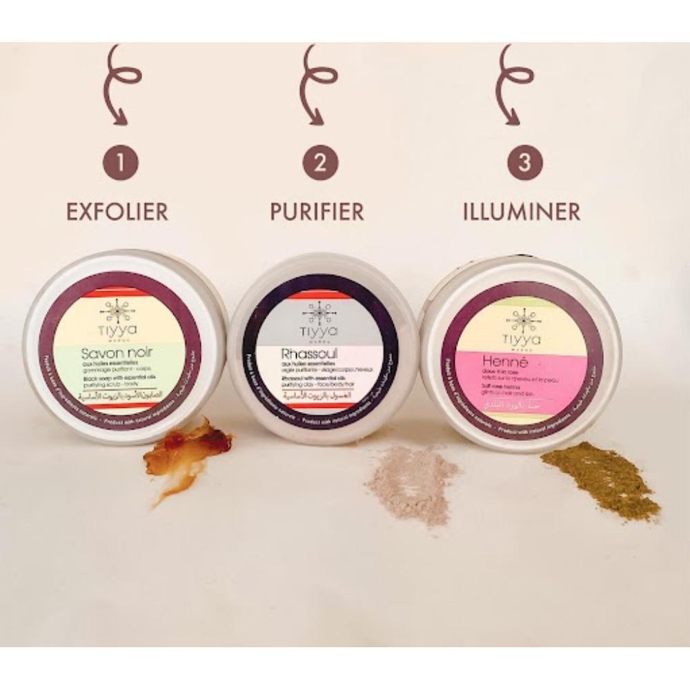 [514272] Kit hammam Tiyya ( 3 produits ).