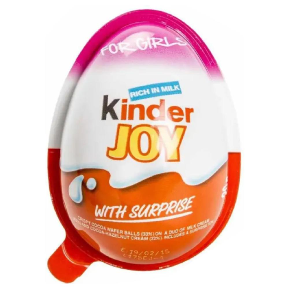 [65638] Oeufs en Chocolat Jouet Fille Kinder Joy 20g
