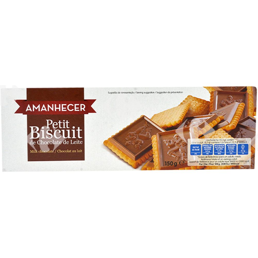 [643954] Petits Biscuits Chocolat au Lait Amanhecer 150g