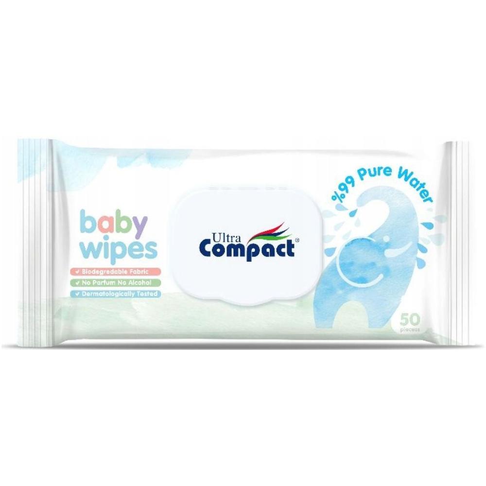 [708926] Lingette Bébé 99% Eau Pure Ultra Compact 50 unités