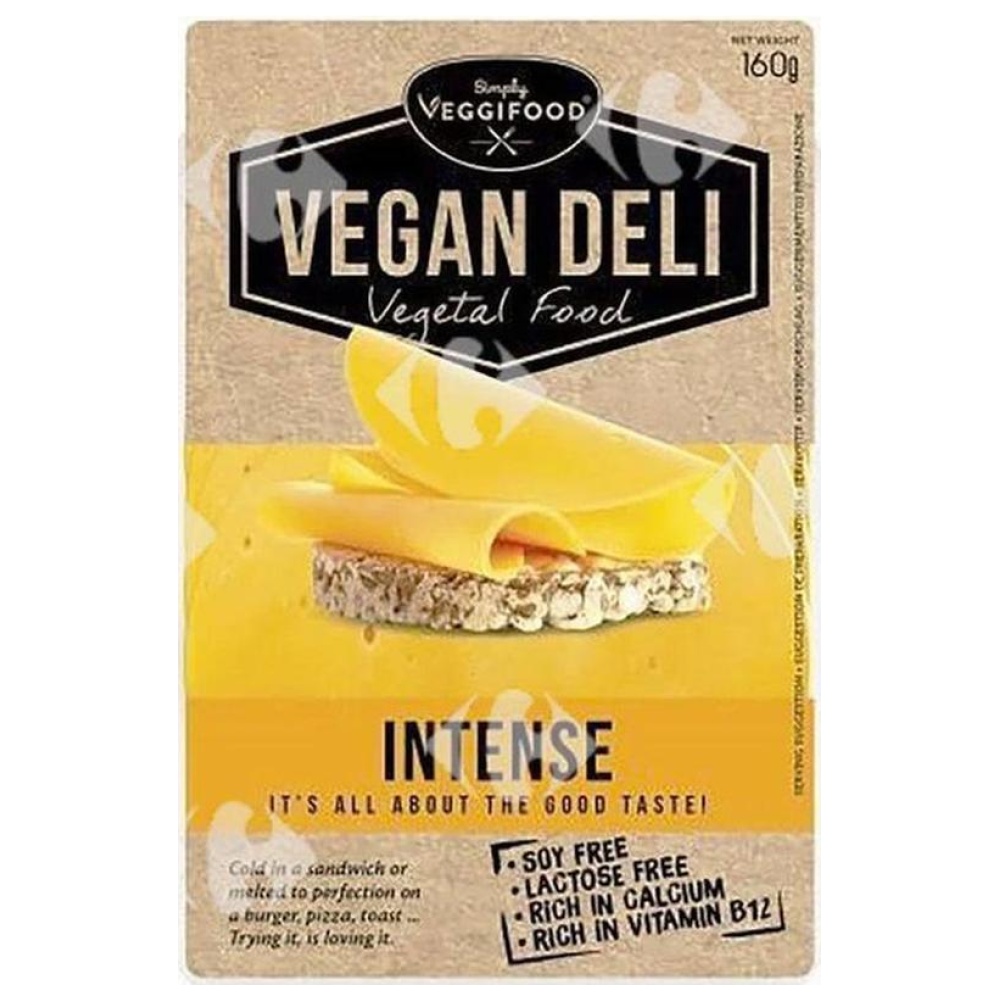[693676] Fromage de Chèvre Vegan en Tranches Intense Vegan-Deli 160g