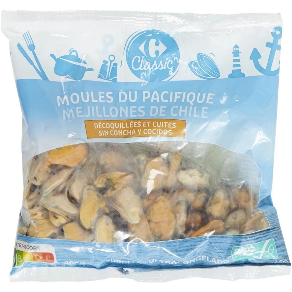 [419039] Moules Cuites Décortiquées Carrefour 400g