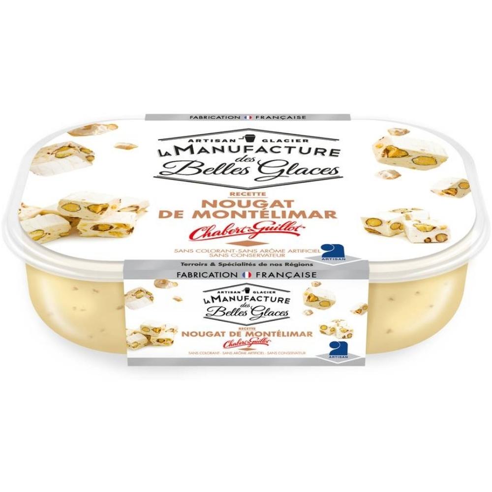 [656601] Glace Nougat en Bac La Manufacture Des Belles Glaces 750ml