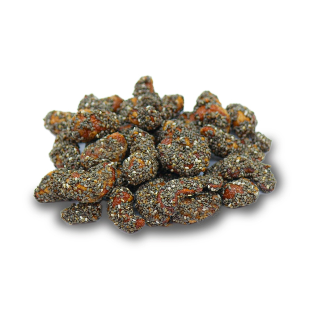 [685618] Cajou Caramélisé au Chia 200g