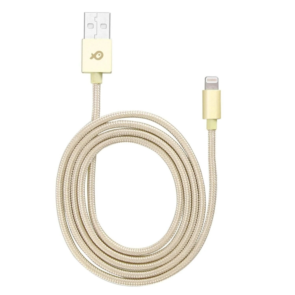 [627509] Câble USB pour Iphone Gold Poss PSL-1TGO 1 mètre