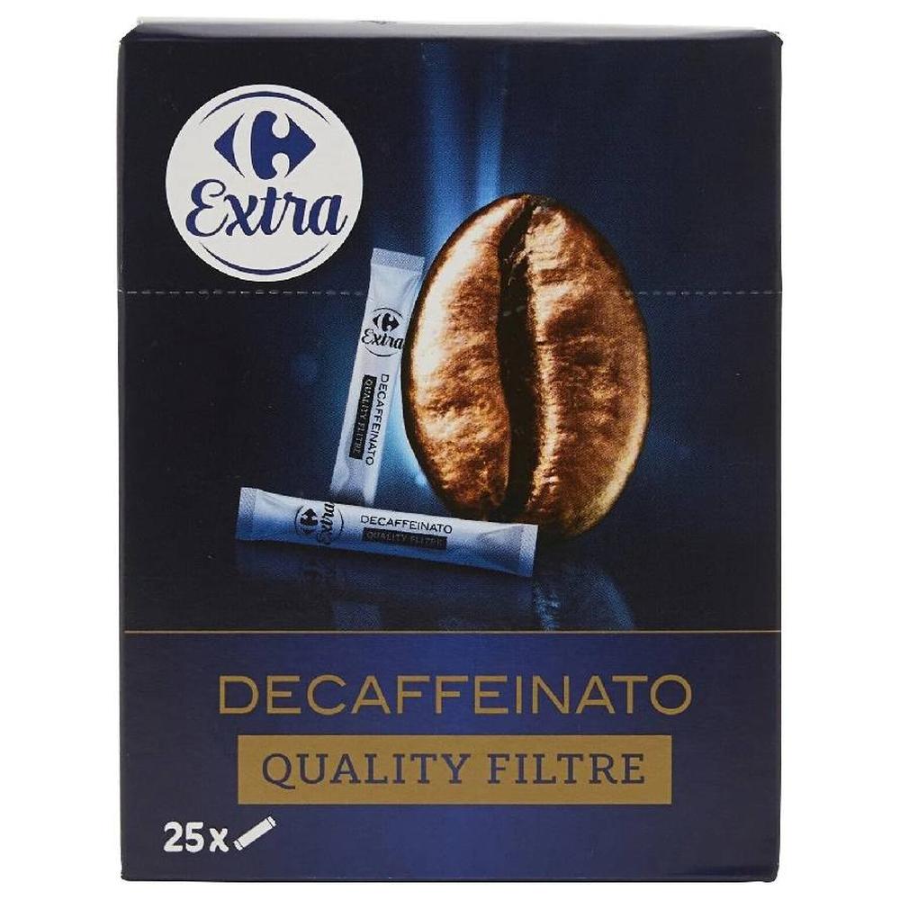 [724516] Sticks Café Décaféiné Intense Carrefour 25 unités