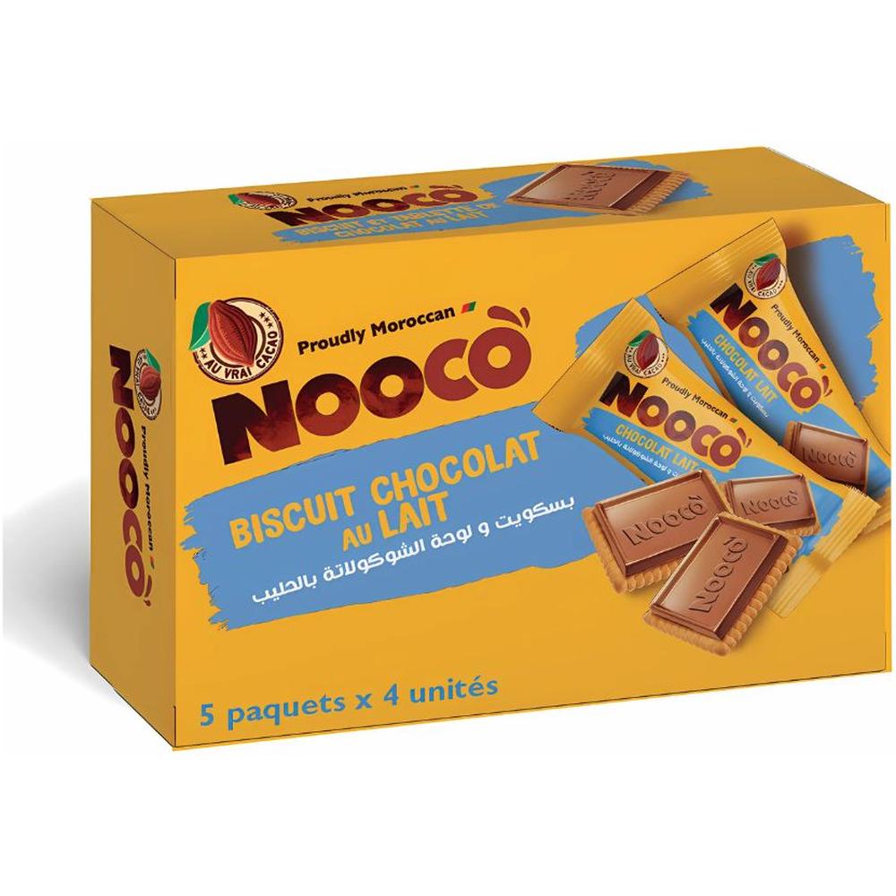 [721618] Pack Biscuits Chocolat au Lait Nooco 275g