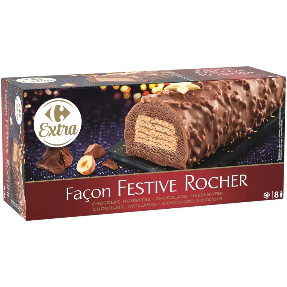 [723222] Bûche Rocher Carrefour Extra 900ml
