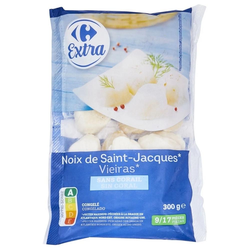 [707203] Noix de Saint-Jacques Sans Corail Carrefour 300g