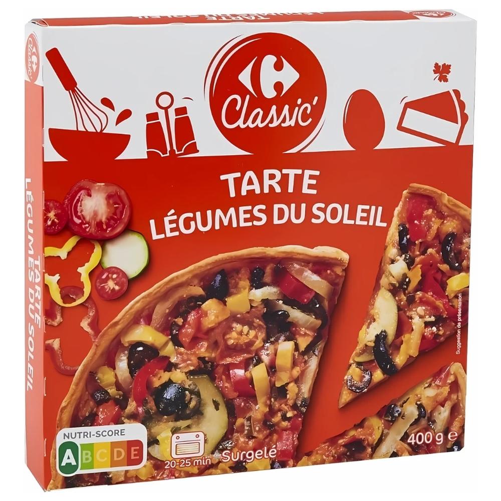 [723740] Tarte aux Légumes Carrefour Classic 400g