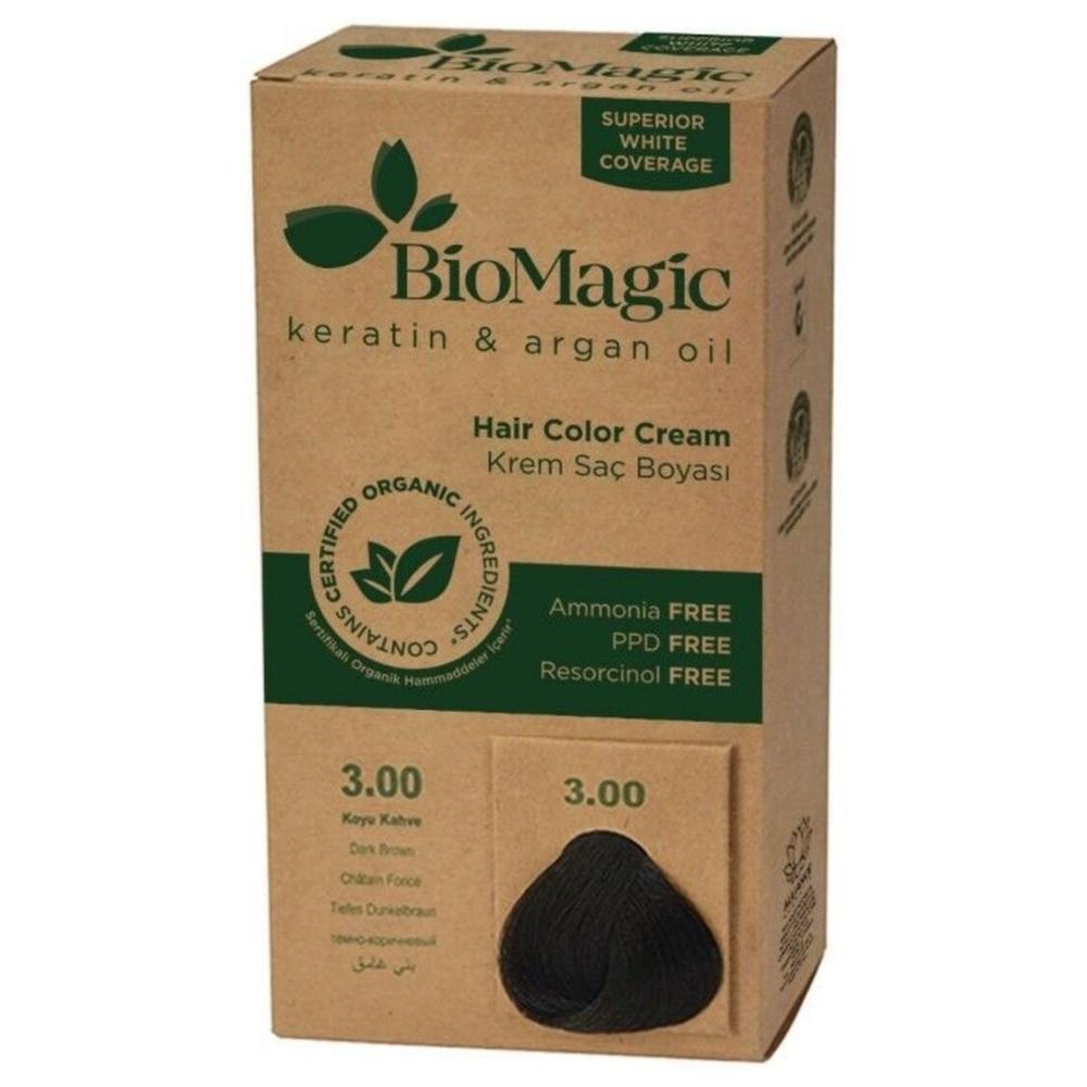 [732245] Coloration Vegetale Chatin Fonce 3/00 Biomagic