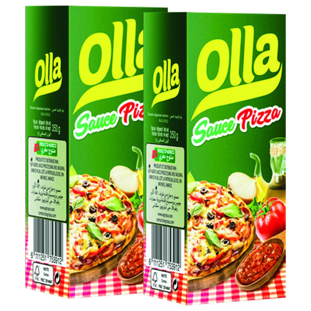 [717300] Lot de 2 Sauces Pizza Olla 350g