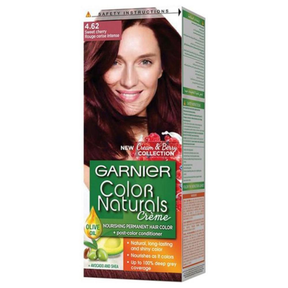 [635128] Coloration Crème Garnier Color Naturals 4.62 Rouge Cerise Intense