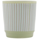 Gobelet à Café Personnalisé Vert Rayures Kasa 8 cl