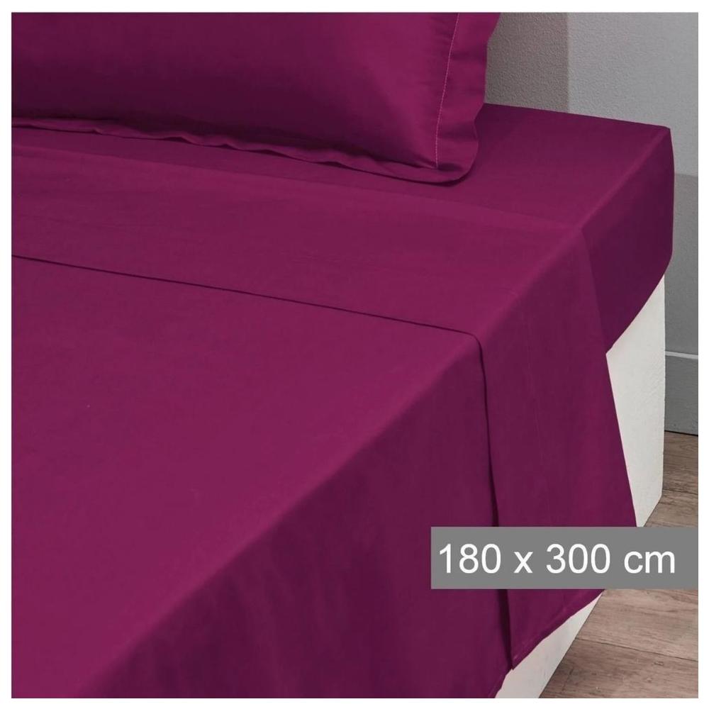 [561203] Drap Plat Violet Tex Home 180x280 cm