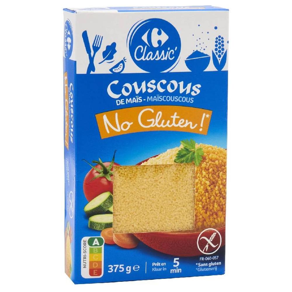 [724418] Couscous No Gluten Carrefour Classic 375g